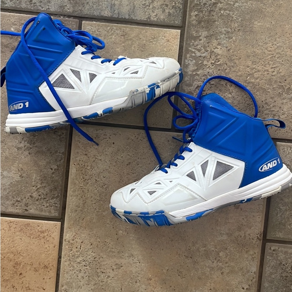 AND1 chaos boys basketball shoes 5